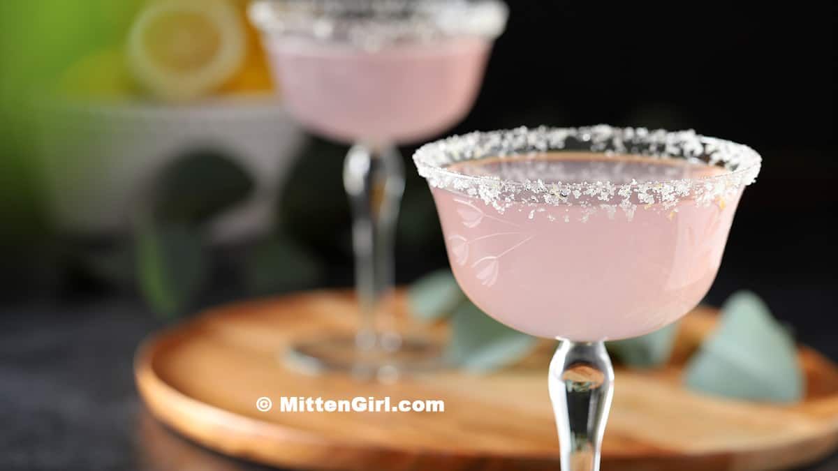 Easy Lavender Lemon Drop Martini