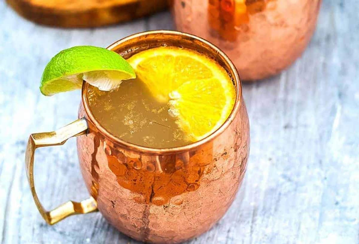 French Mule Cocktail