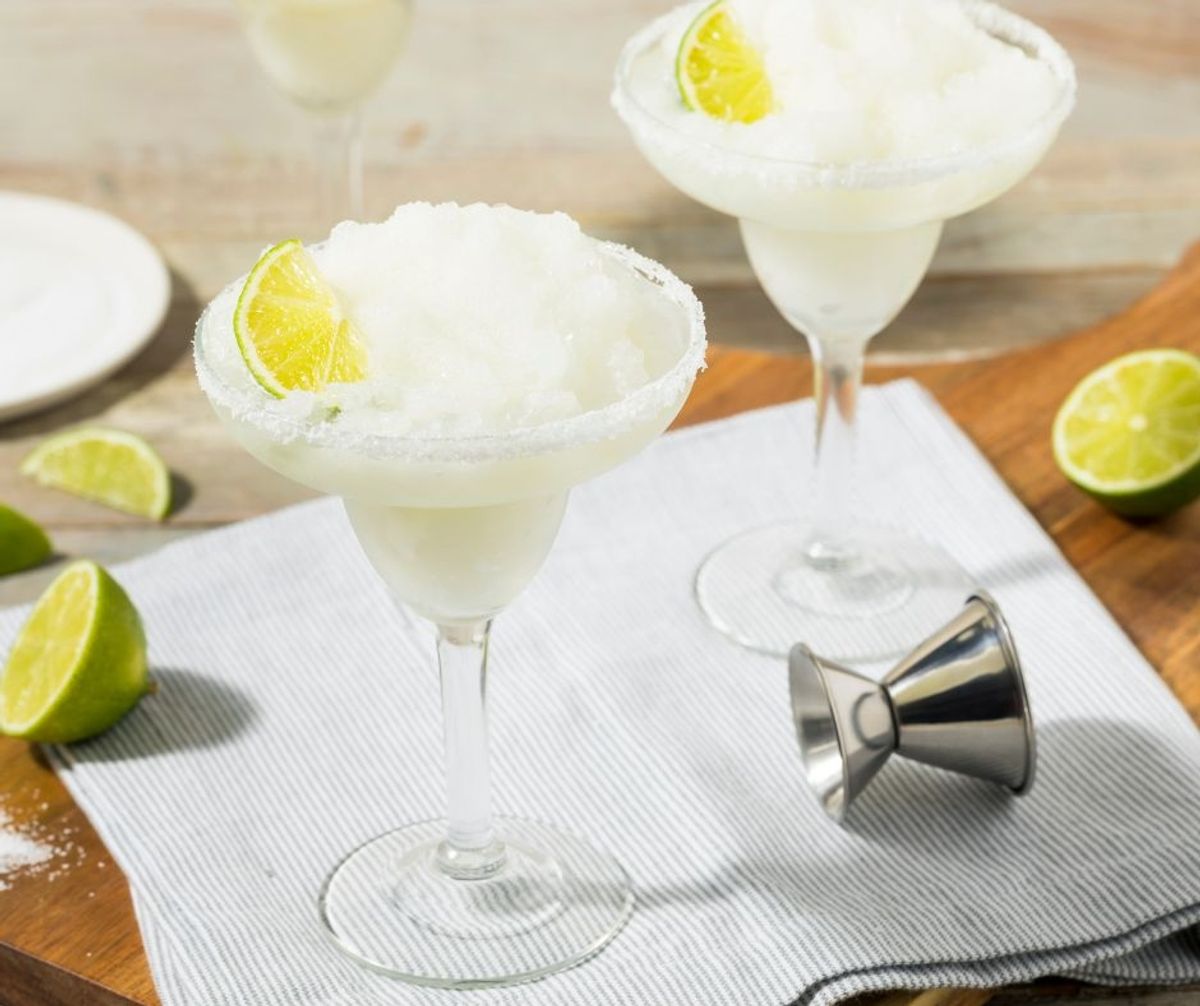 Frozen Margarita With Agave Syrup
