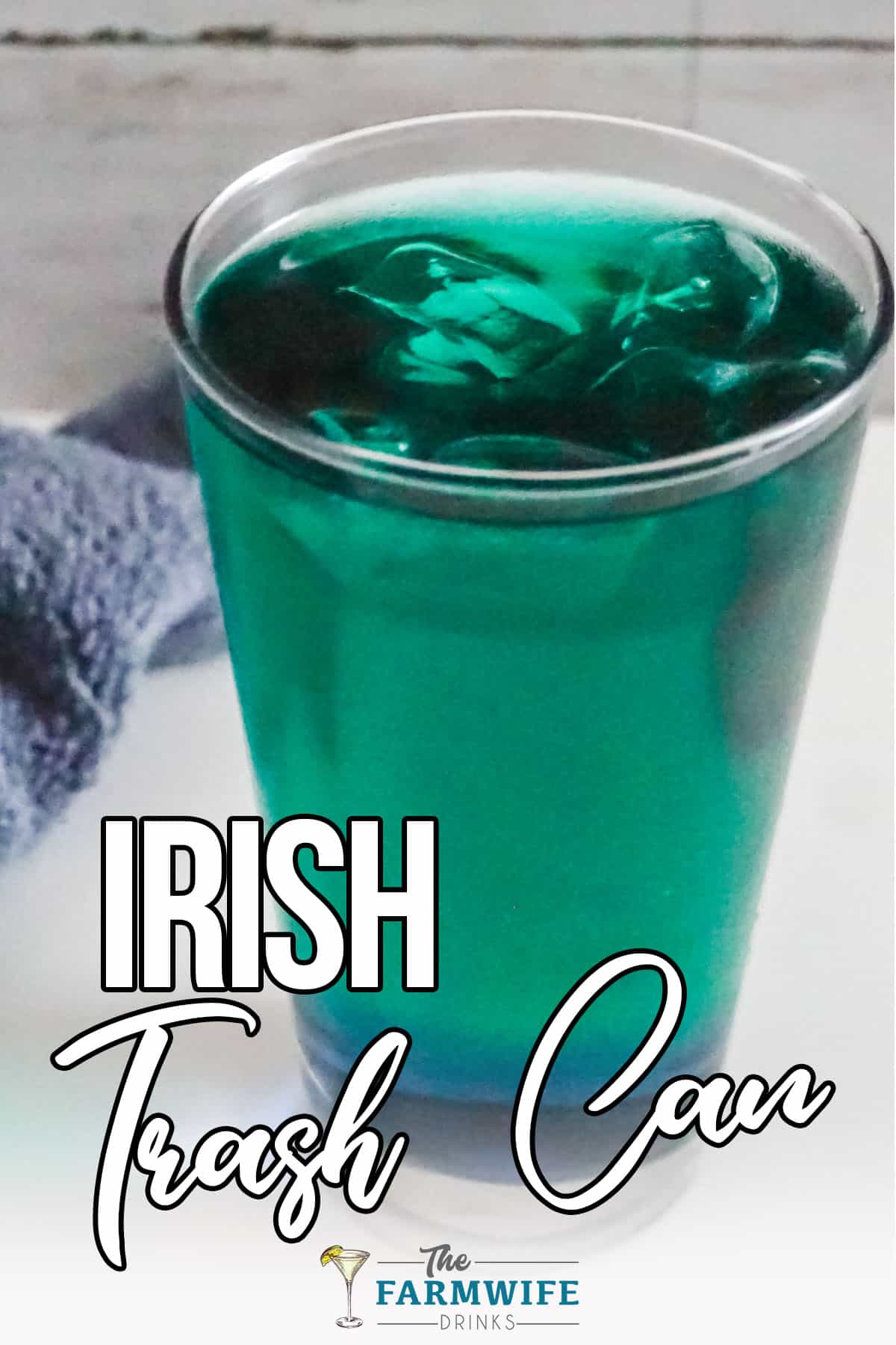 irish trash can shot with text which reads irish trash can