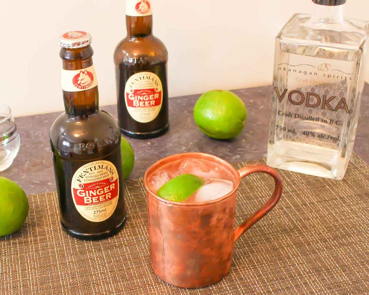 This Moscow Mule is Made Special with a Splash of Bitters Moscow Mule with Bitters Recipe