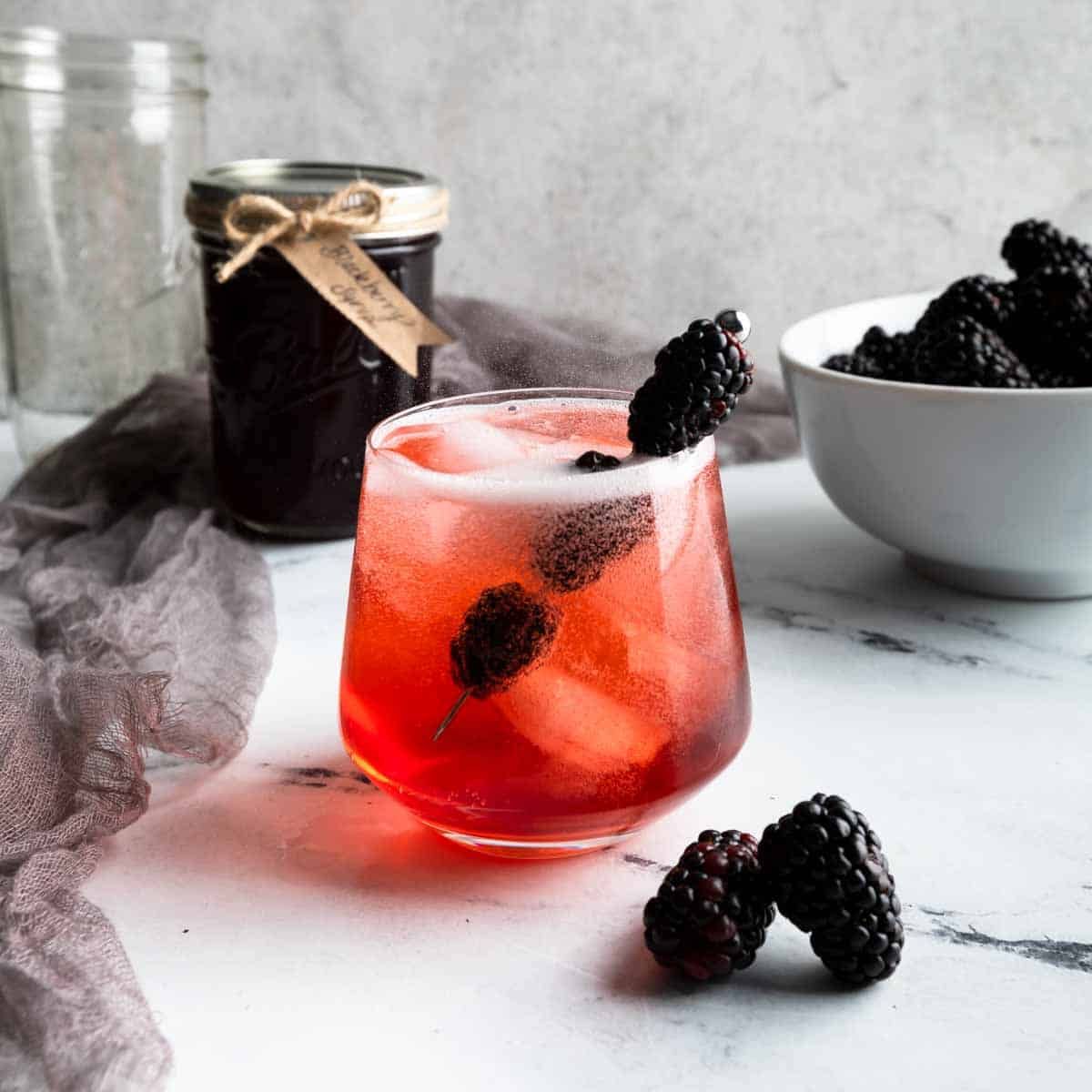 Blackberry Shirley Temple