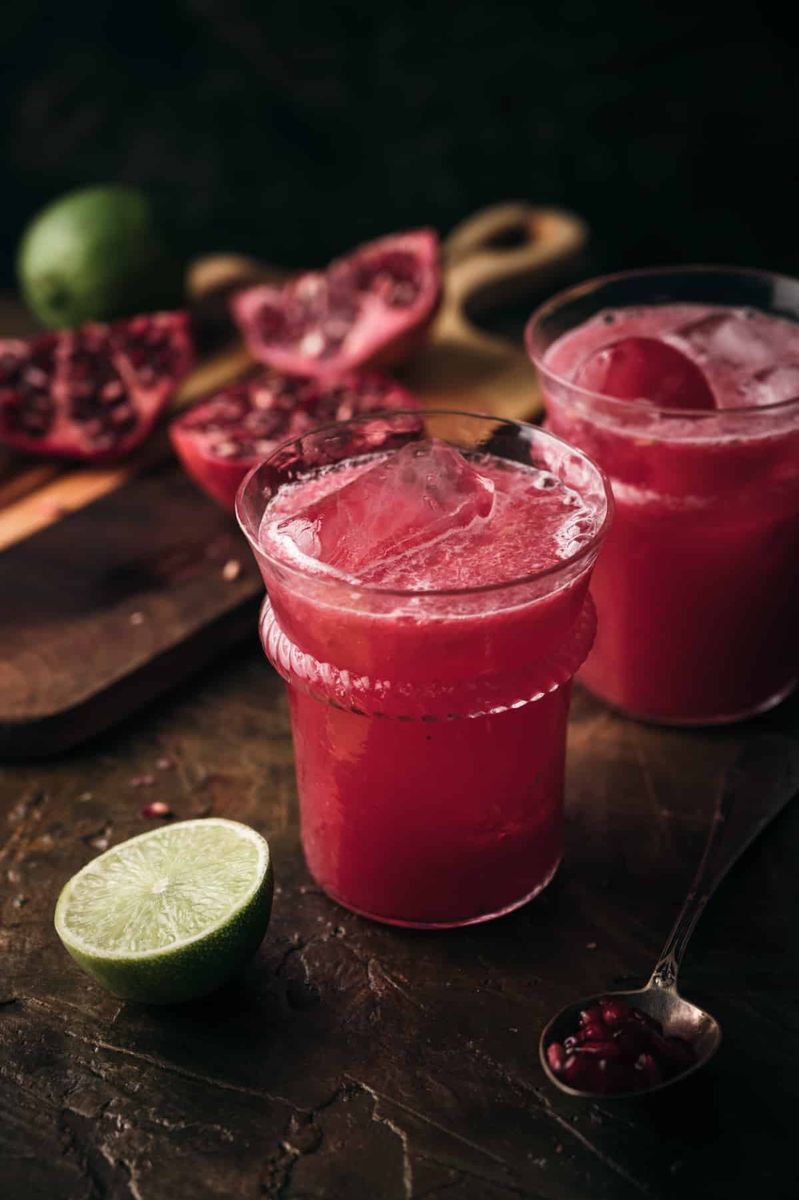 Pomegranate Limeade Recipe (VIDEO)