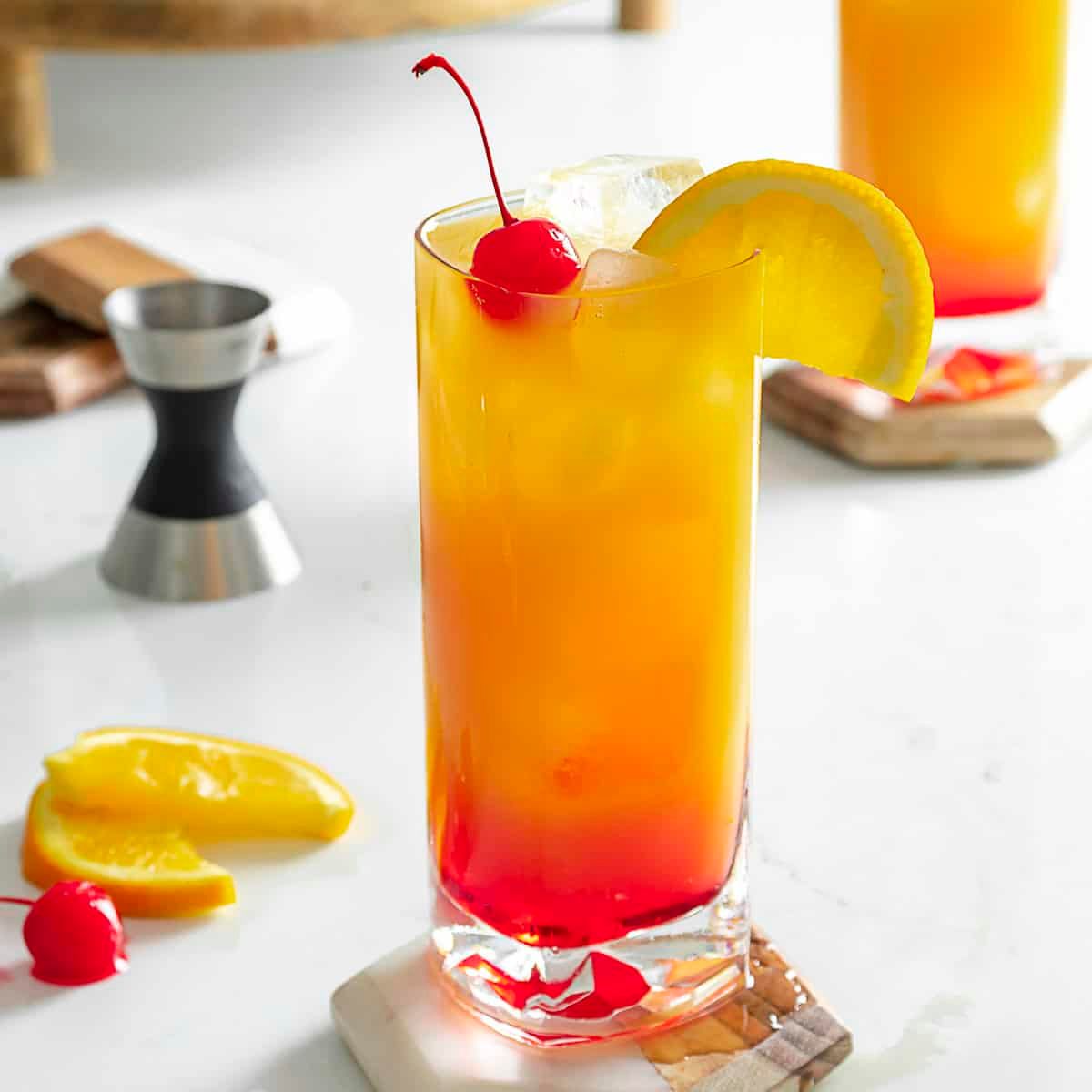 Vodka Sunrise Cocktail