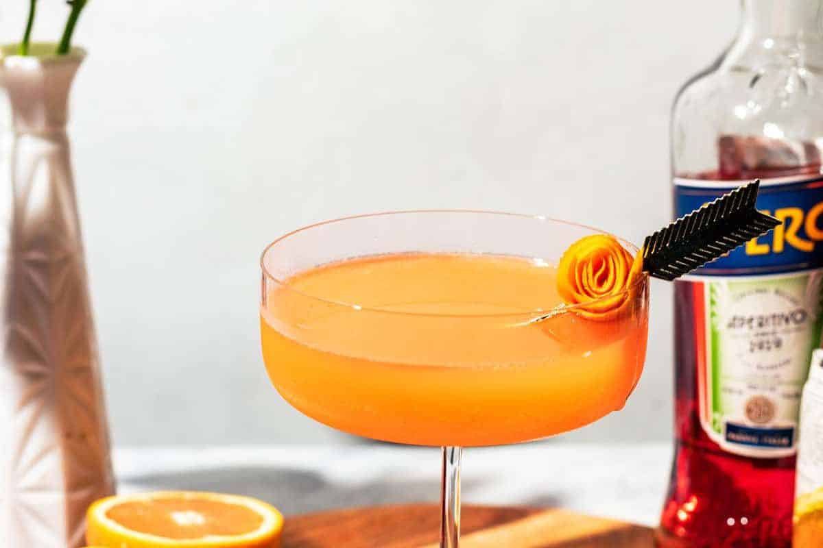 Easy Vodka Martini with Aperol