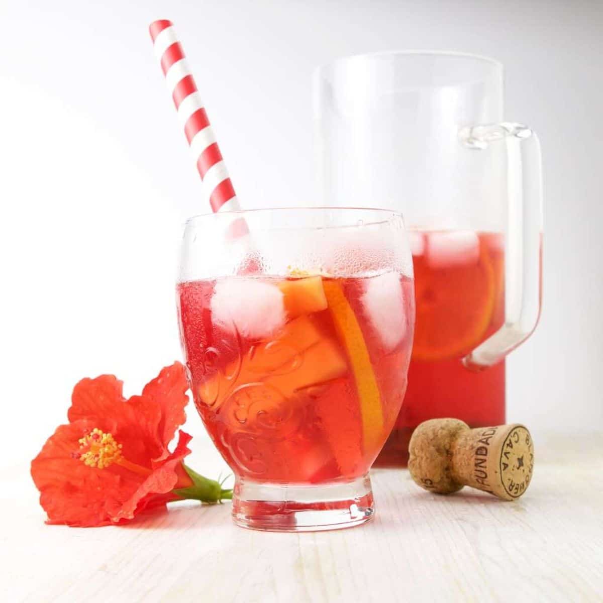 Hibiscus Sangria - The FoodOlic recipes