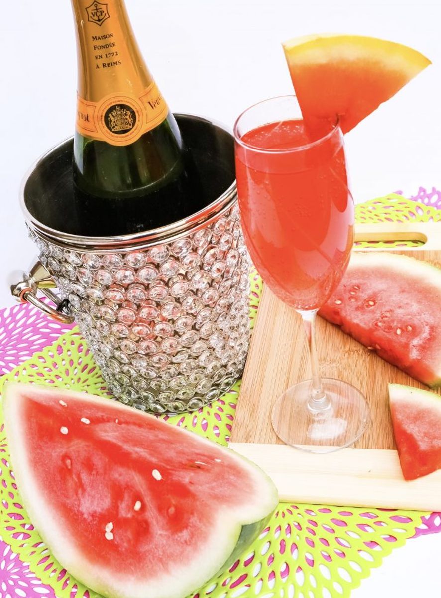 Watermelon Mimosas: Easy Recipe | MomsWhoSave.com