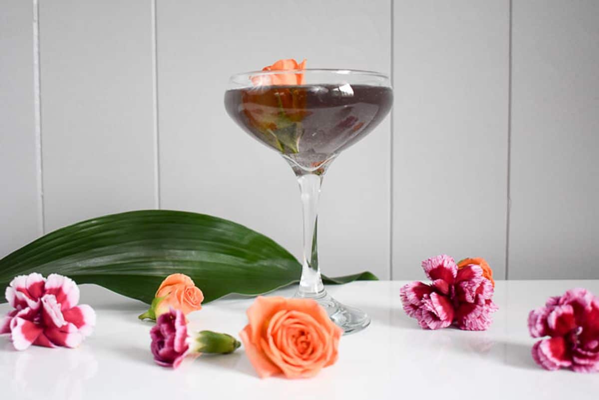 Blooming Gin Garden Cocktail