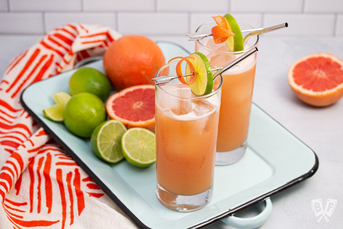 Guava Cooler Tequila Cocktail Recipe - Tropical and Refreshing!