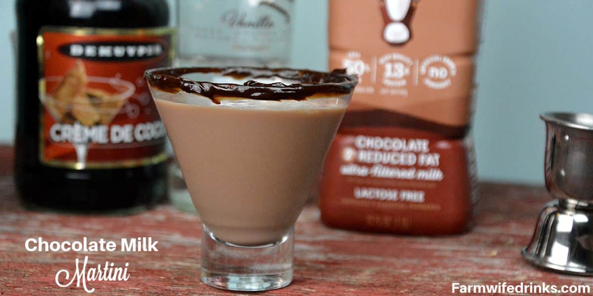 Chocolate Milk Martini