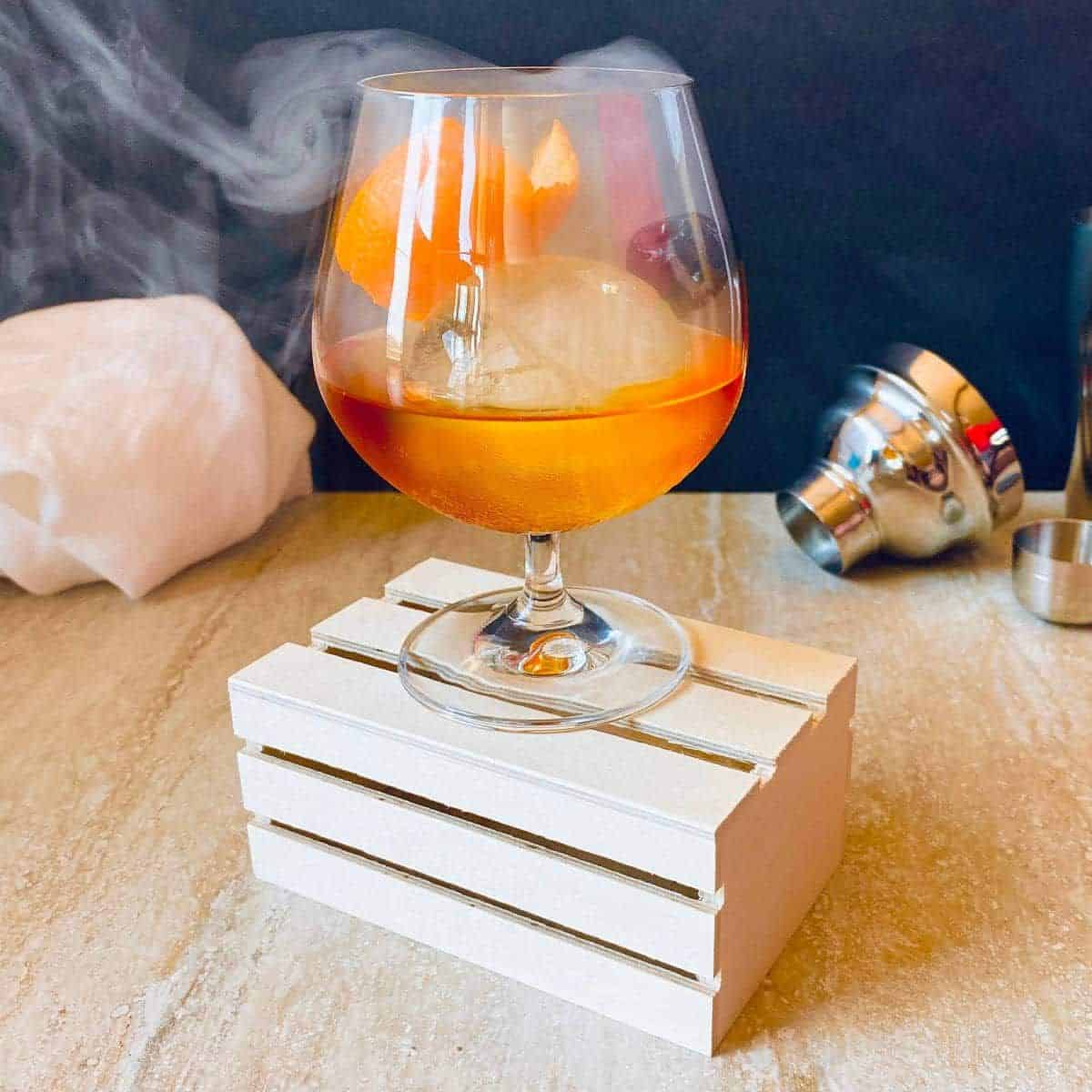 Smoked Old Fashioned