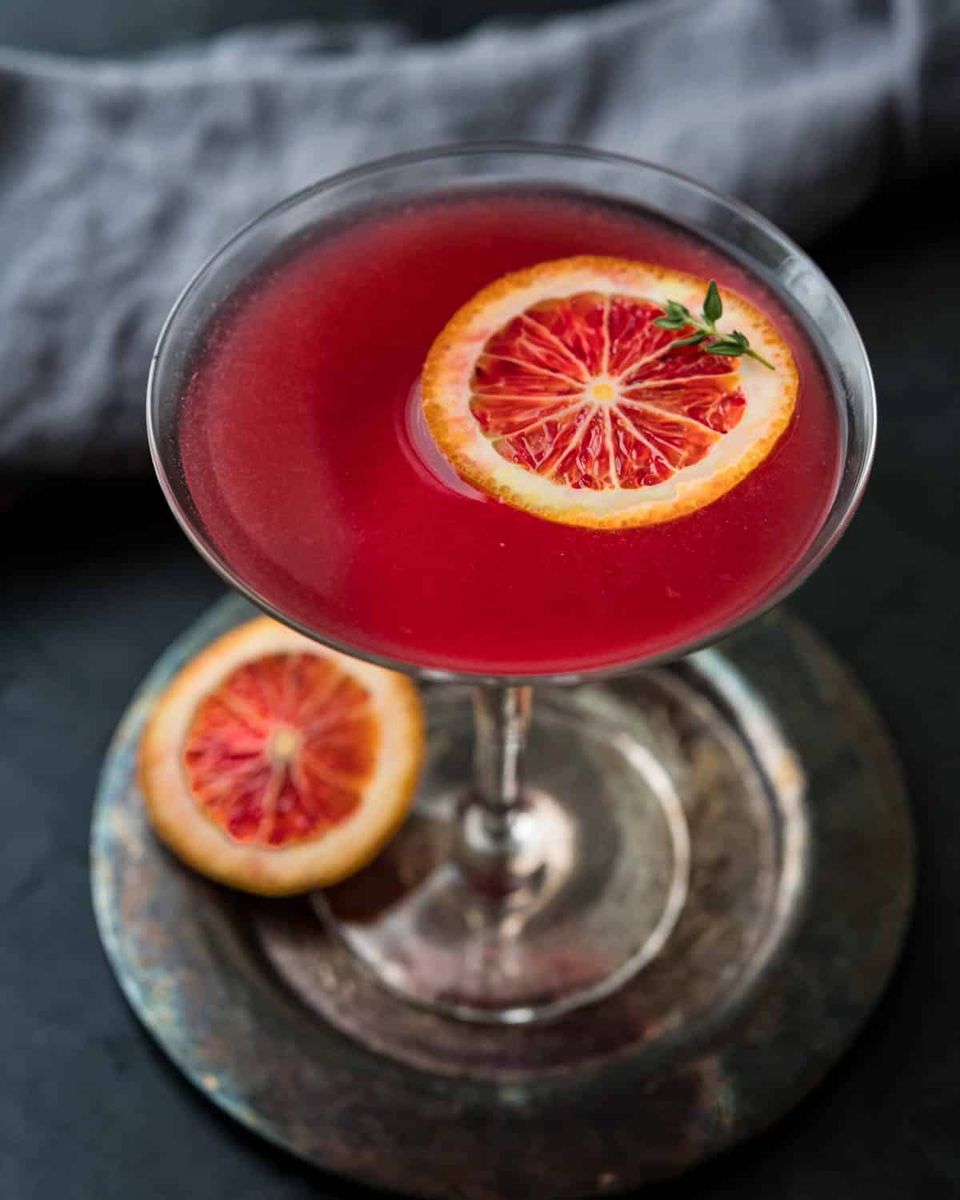 The Original Blood Orange Martini