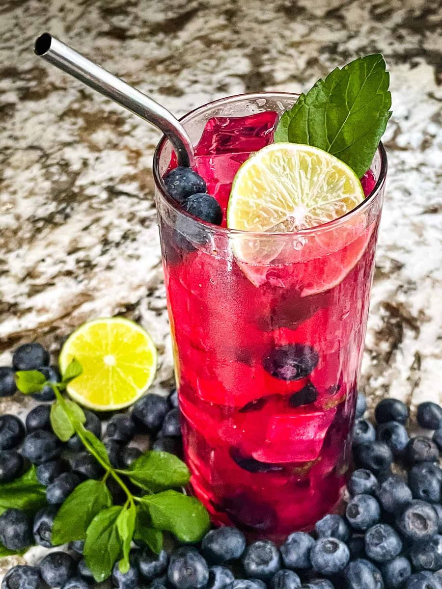 Blueberry Mojito