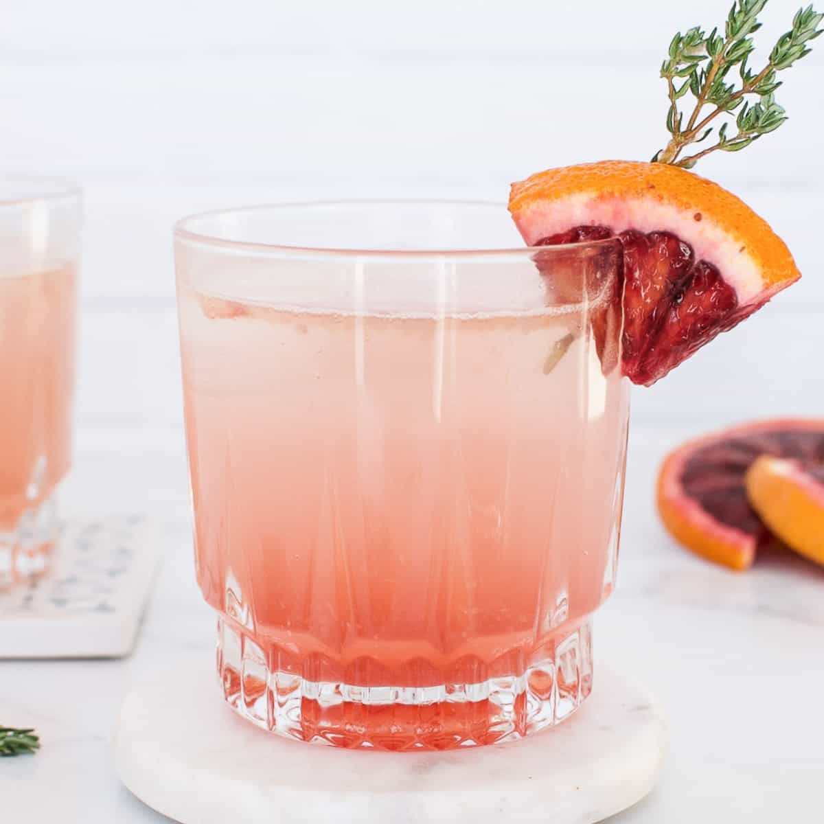 Blood Orange Honey Old Fashioned - Love from the Table