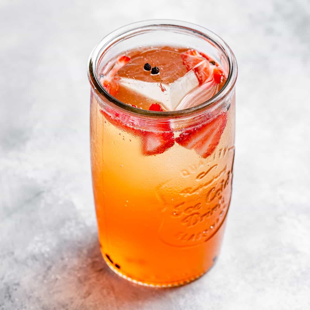 Strawberry Cocktail - Strawberry Afternoon