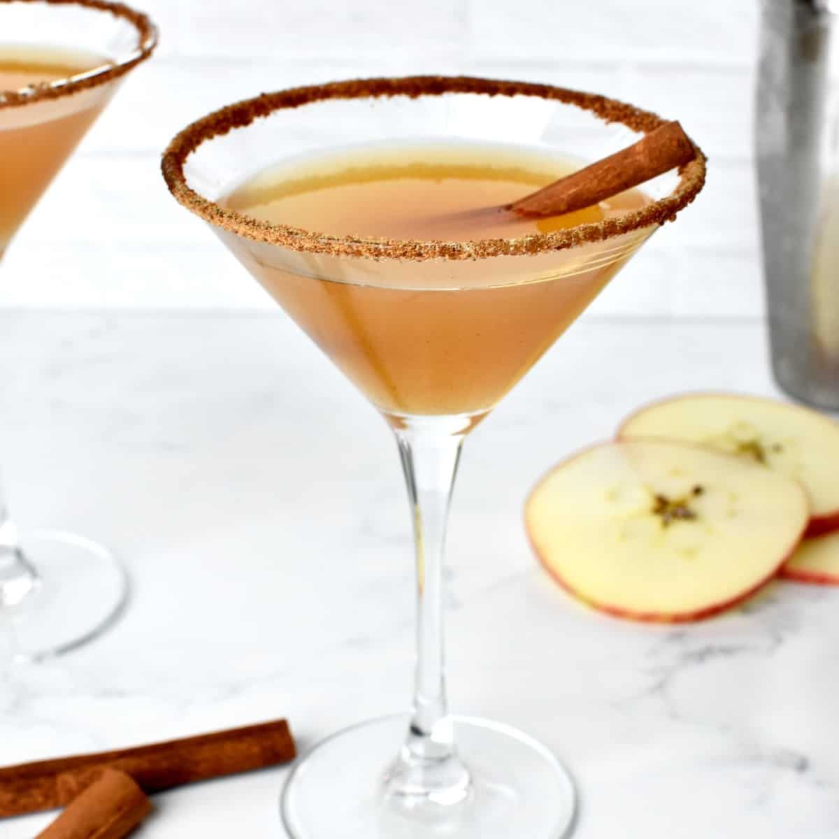 Apple Cider Martini - Love from the Table