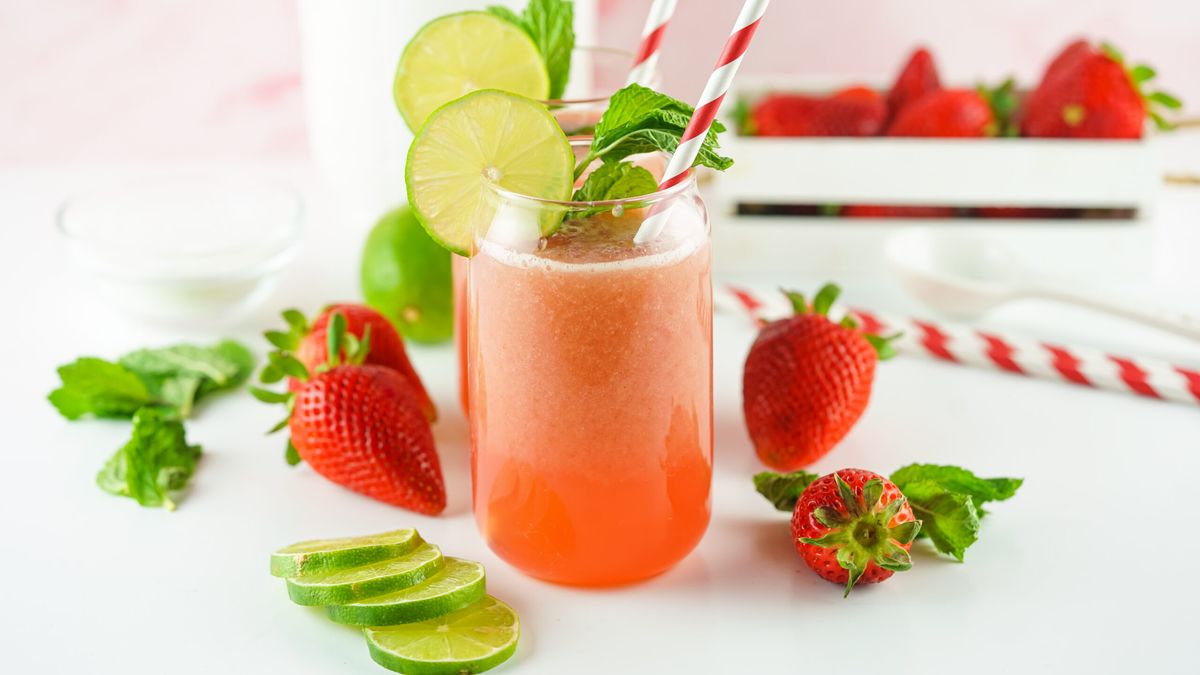 Here's How to Make A Strawberry Agua Fresca At Home Using Just 4 Ingredients