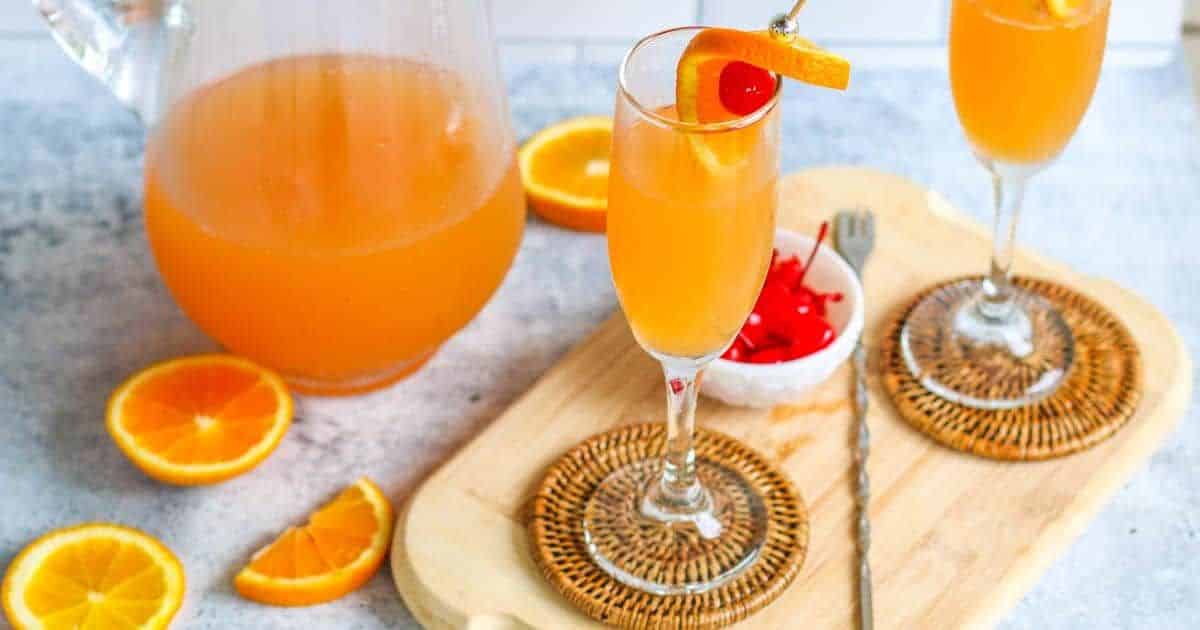 Buck's Fizz Champagne Punch