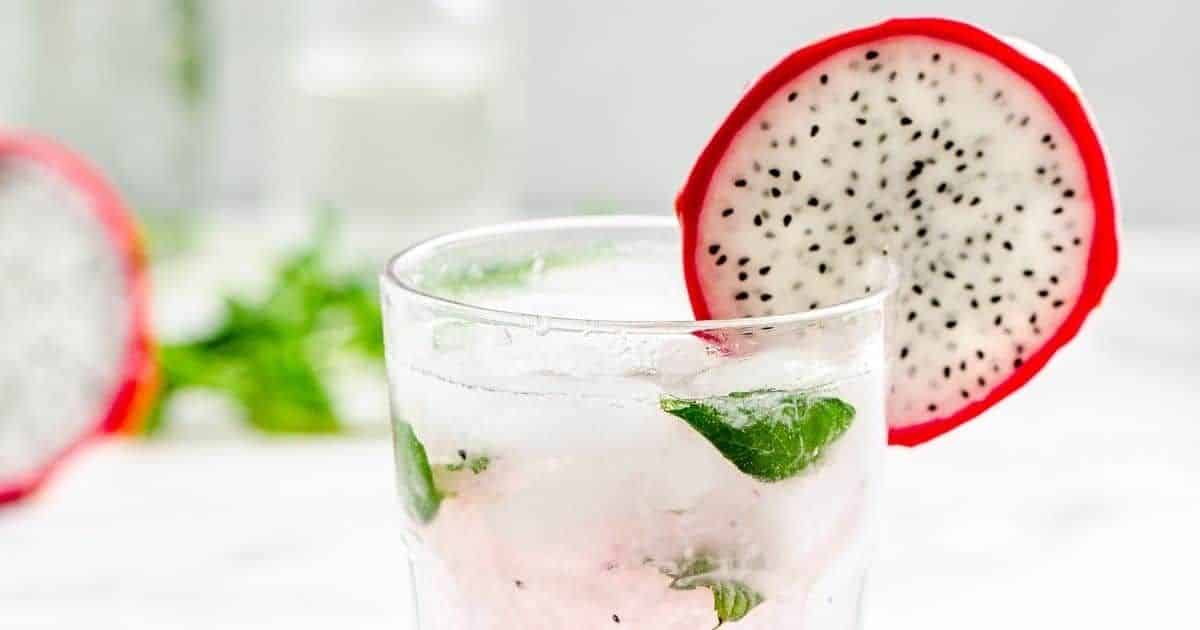 Dragon Fruit Mojito - a refreshing and delicious rum cocktail