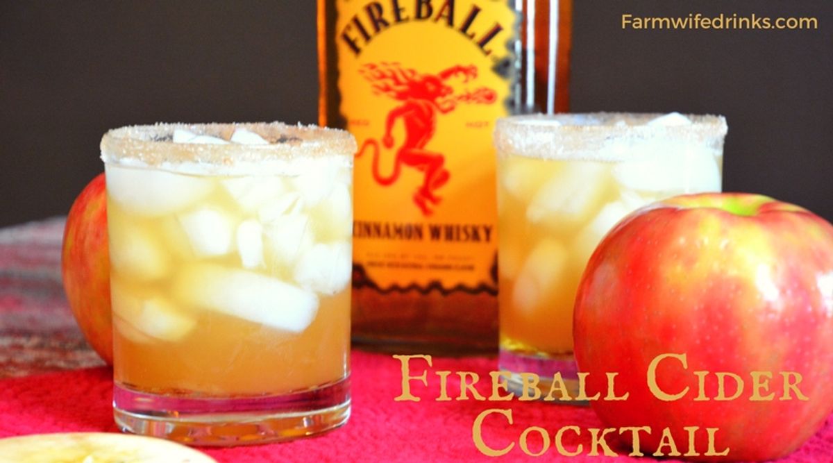 Fireball Cider Cocktail
