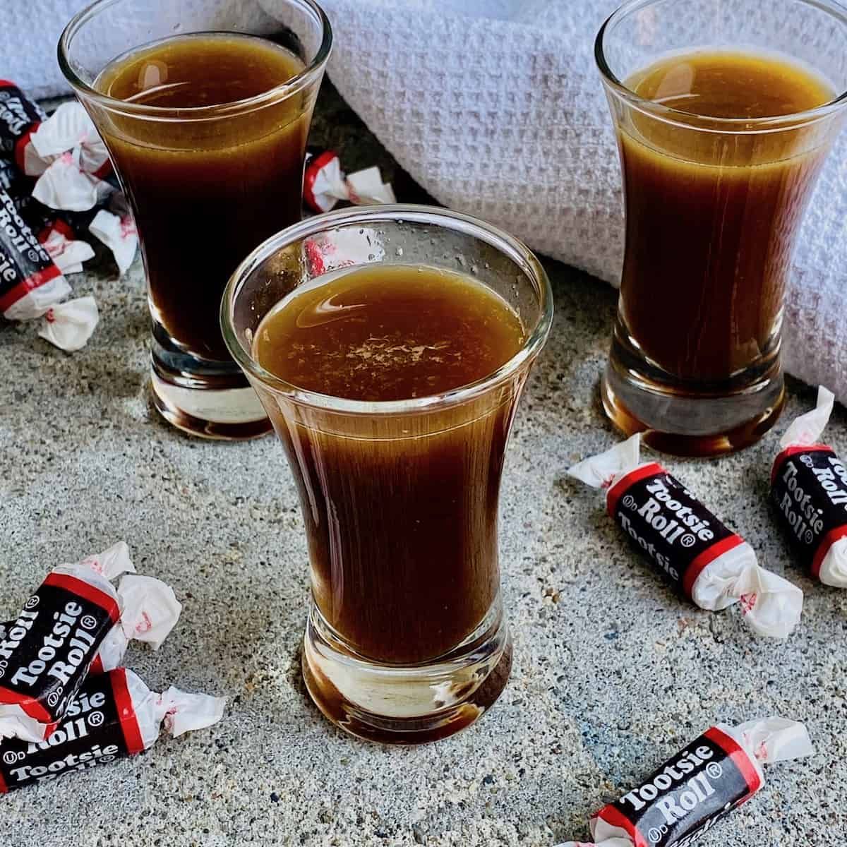 Tootsie Roll Shots - The Short Order Cook
