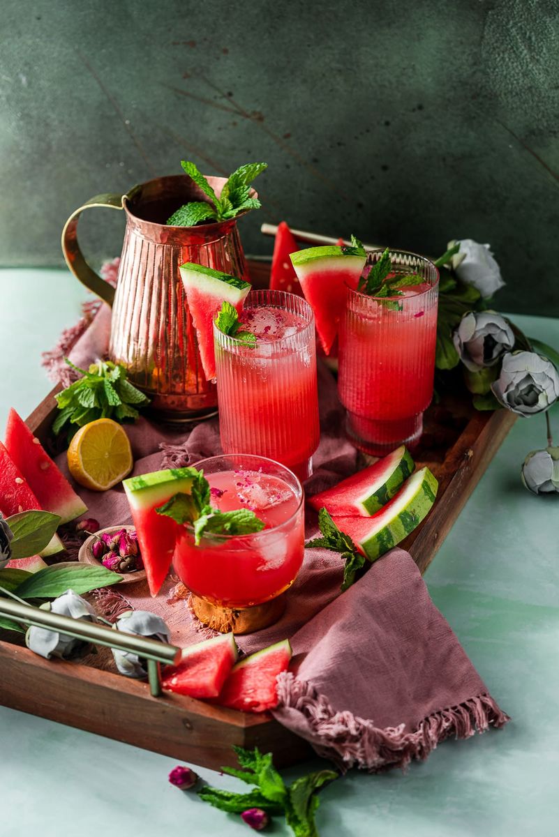 Watermelon Rose Cooler