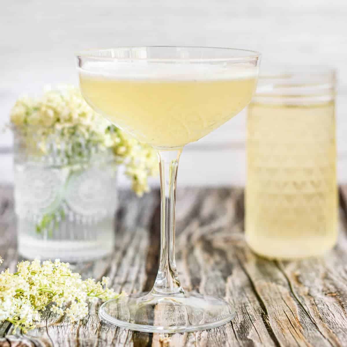 Elderflower Gin Sour