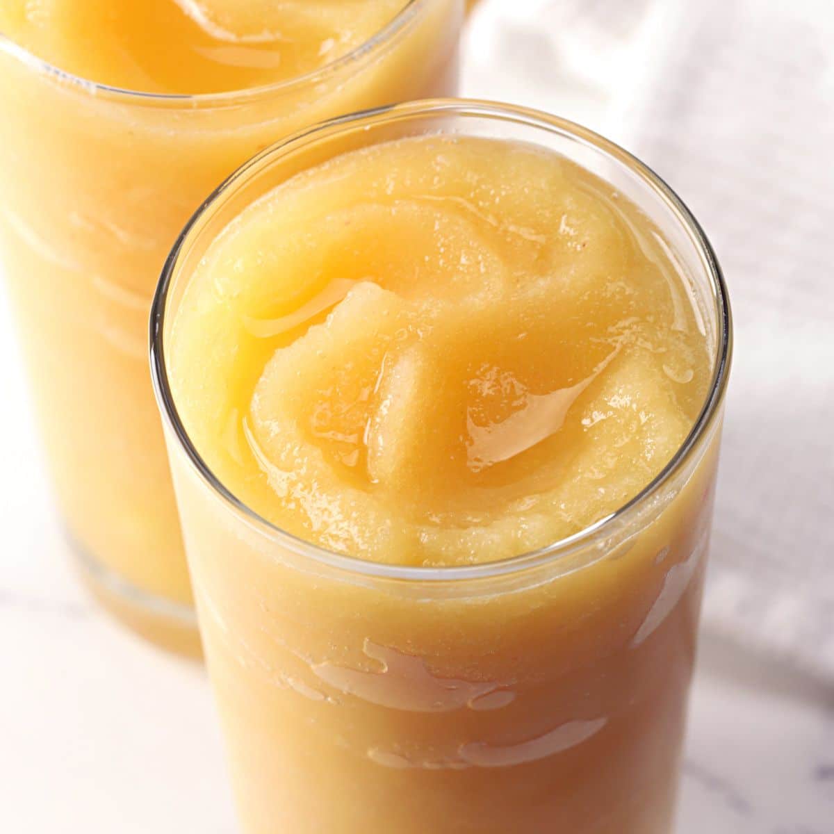 Ginger Peach Vodka Slush