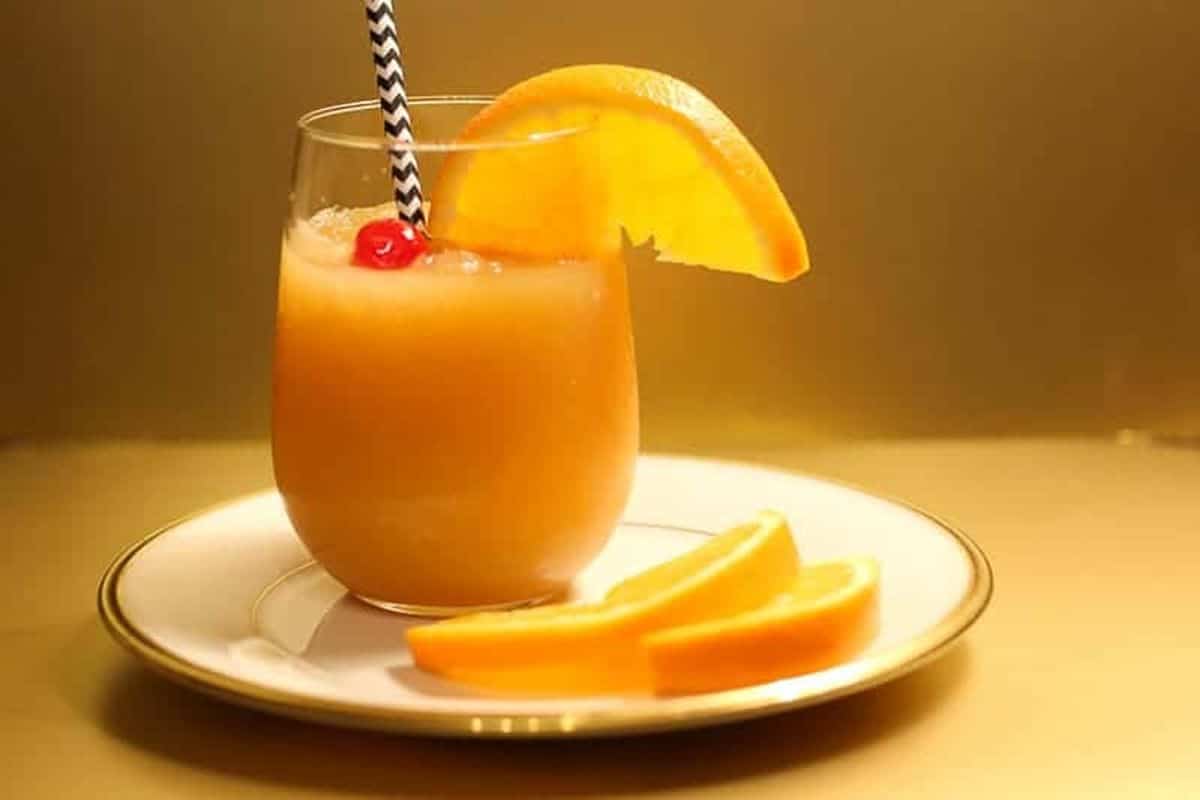 Bourbon Slush-(Frozen cocktail for parties)