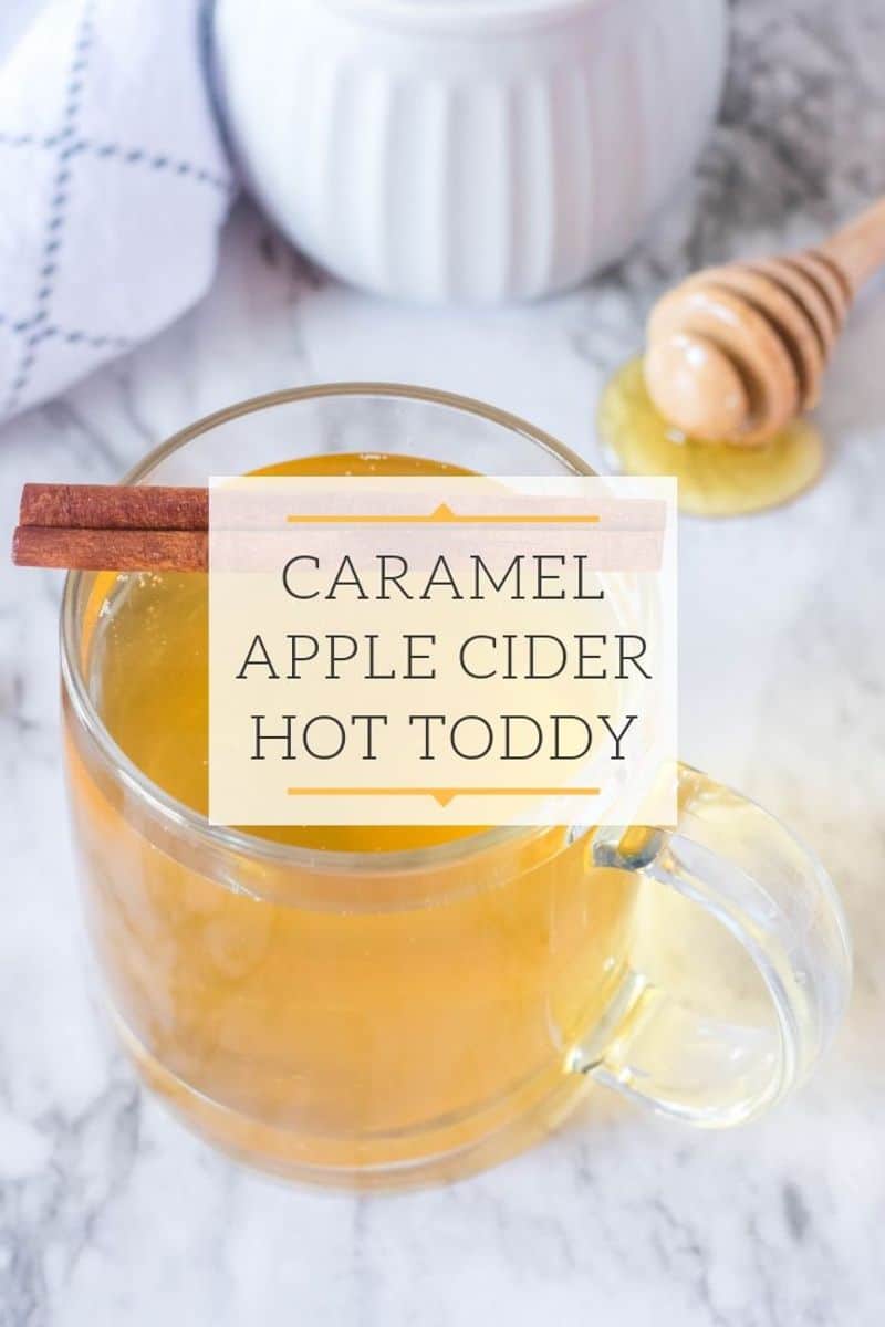 Caramel Apple Cider Hot Toddy