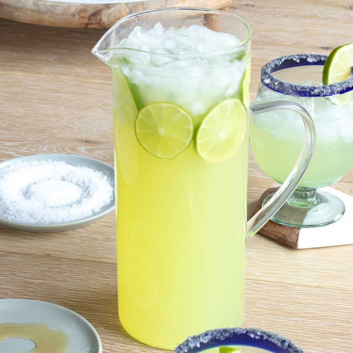 Large Batch Margarita Pitchers Recipe (For 14 People!)