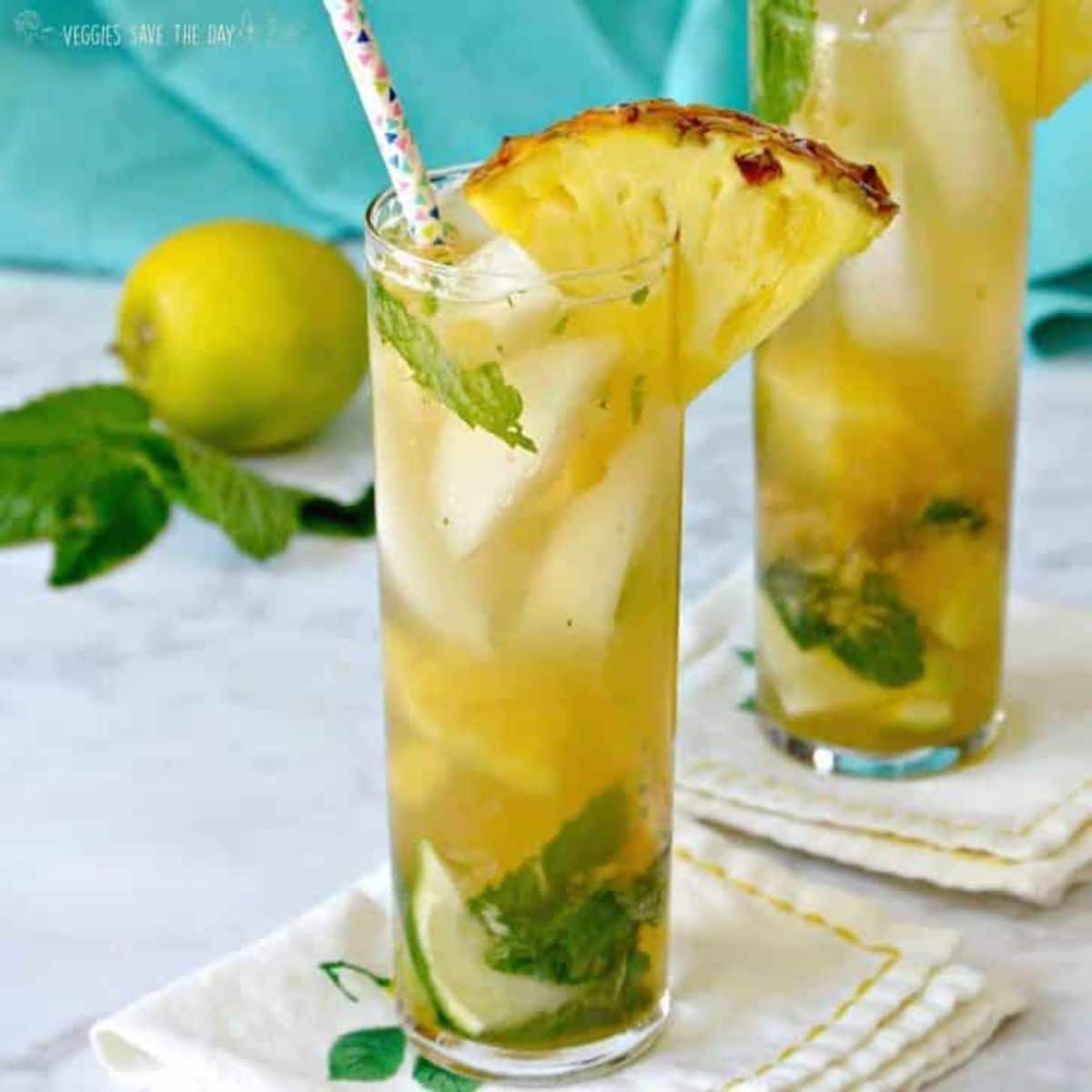 Fresh Pineapple Mojito Recipe