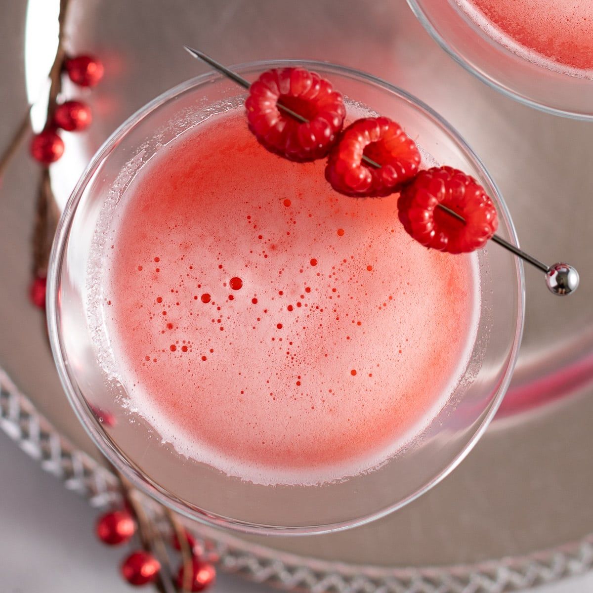 Raspberry Martini - The Littlest Crumb