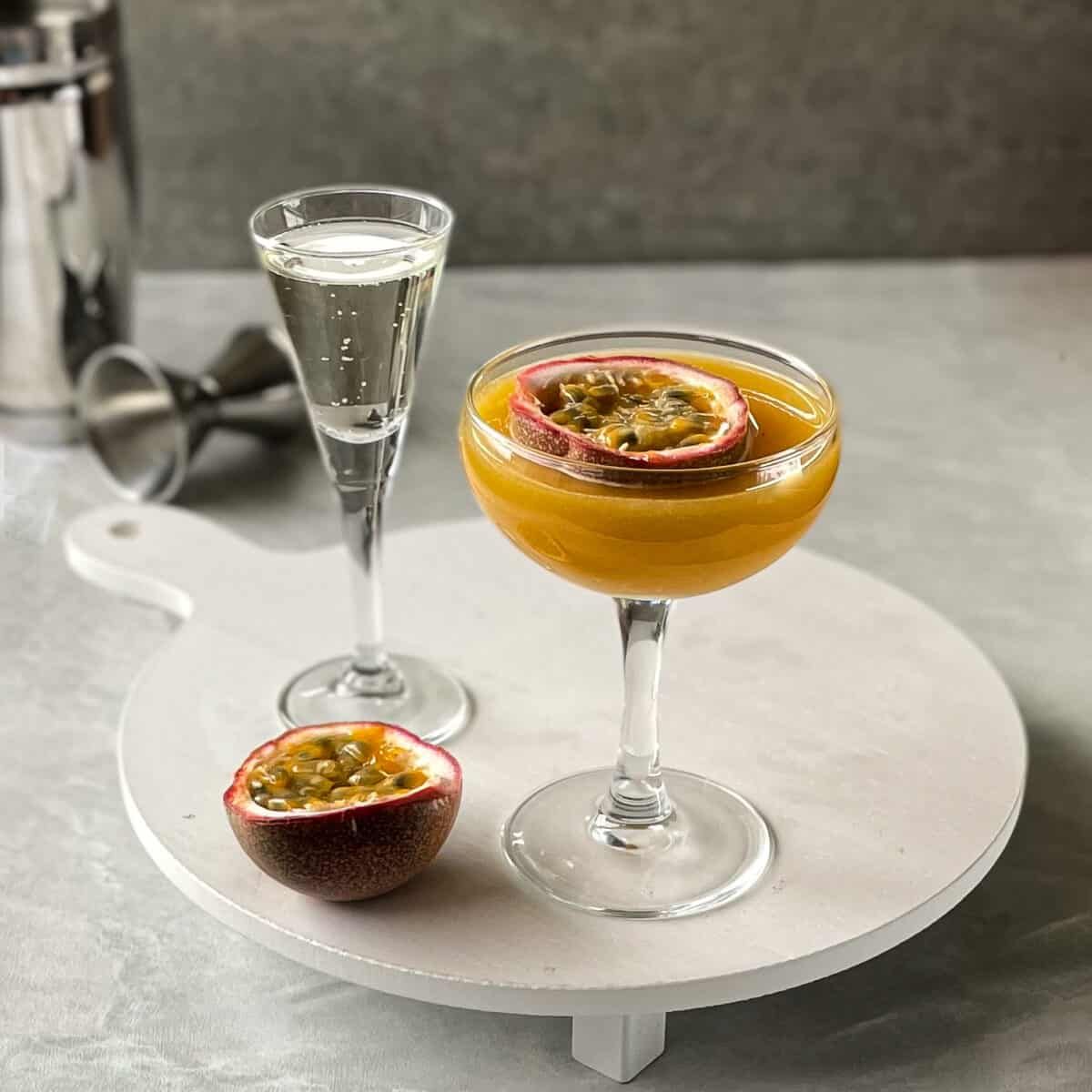 Pornstar Martini Mocktail : Ugly Duckling Bakery