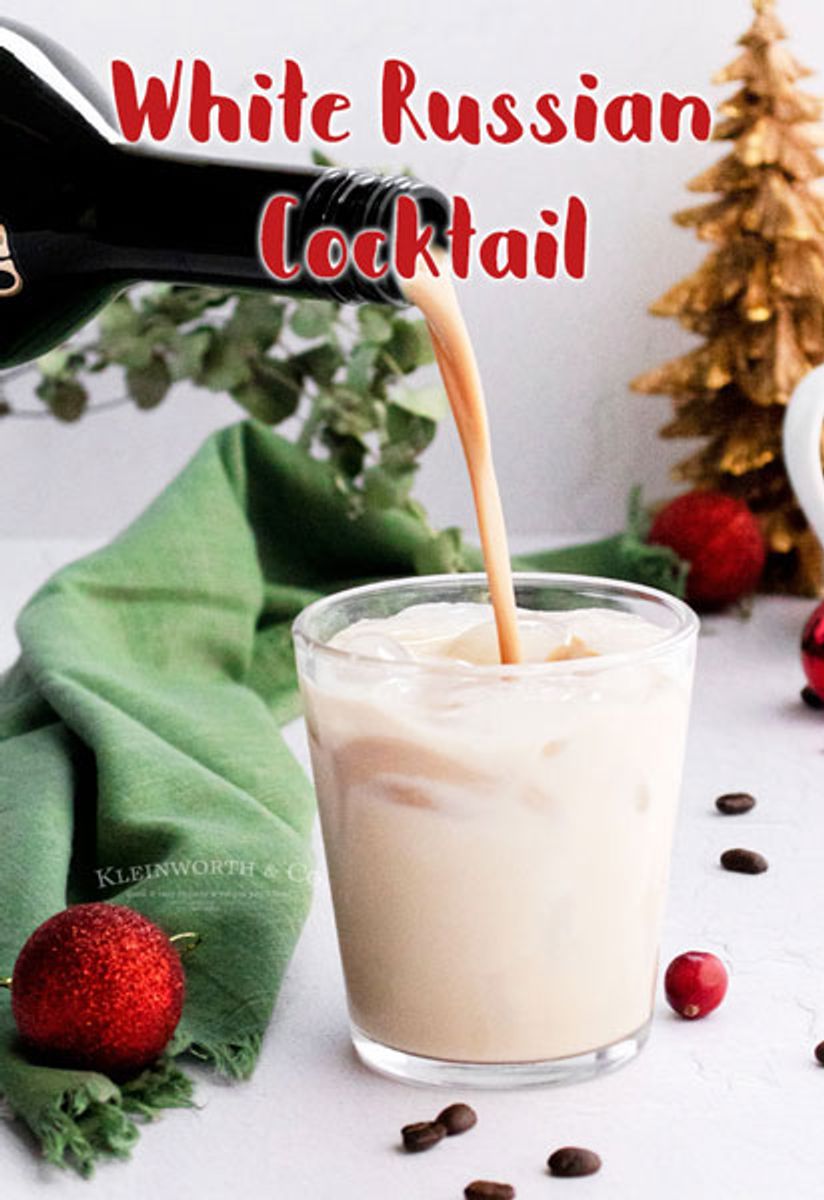 White Russian Cocktail