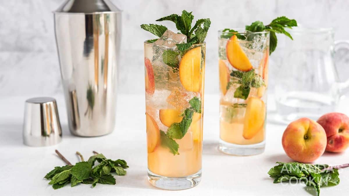 Peach Mojito