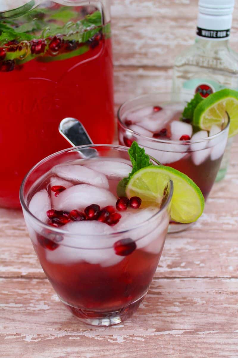 Easy Pomegranate Mojito Recipe | MomsWhoSave.com