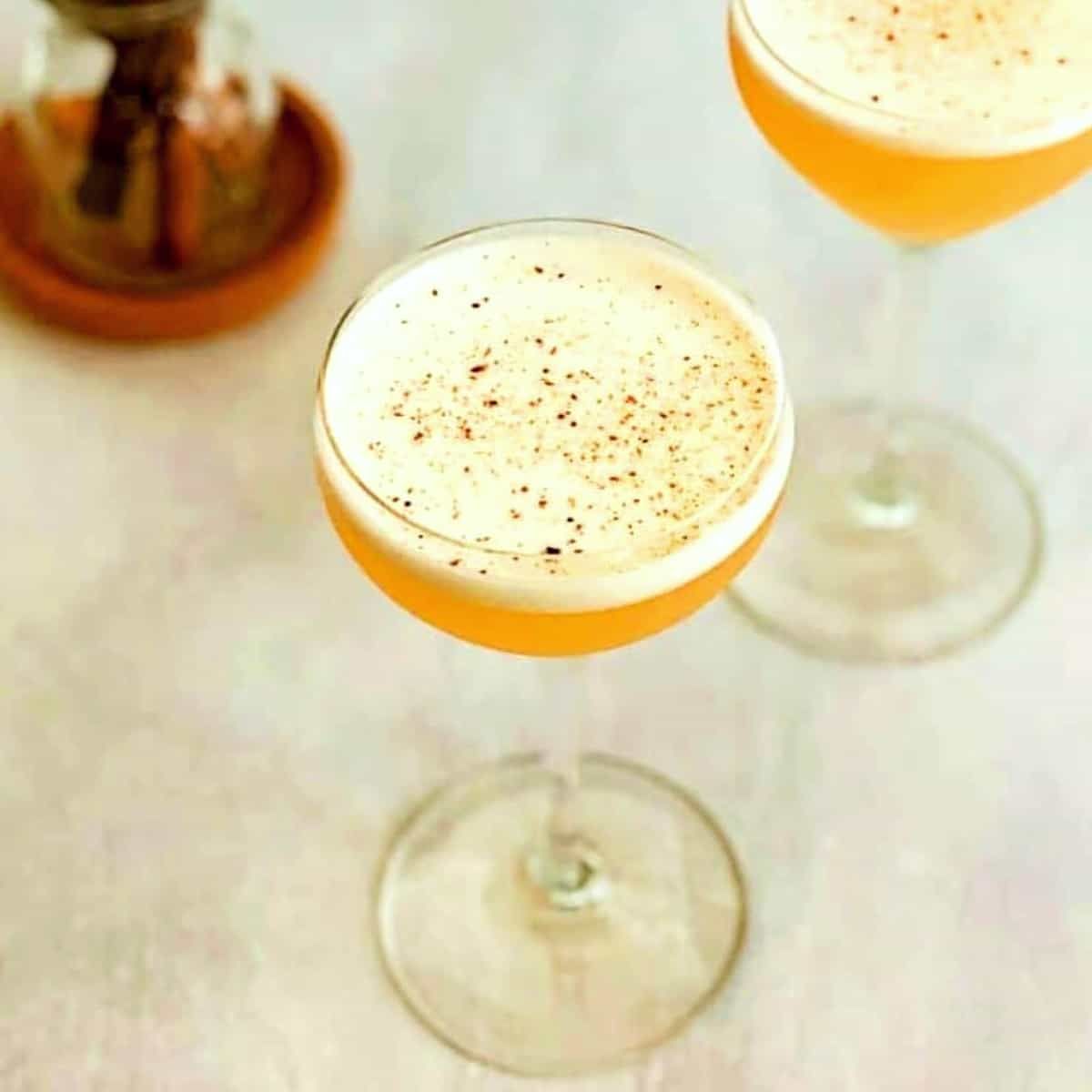 Cinnamon Grapefruit Tequila Sour | EmilyFabulous