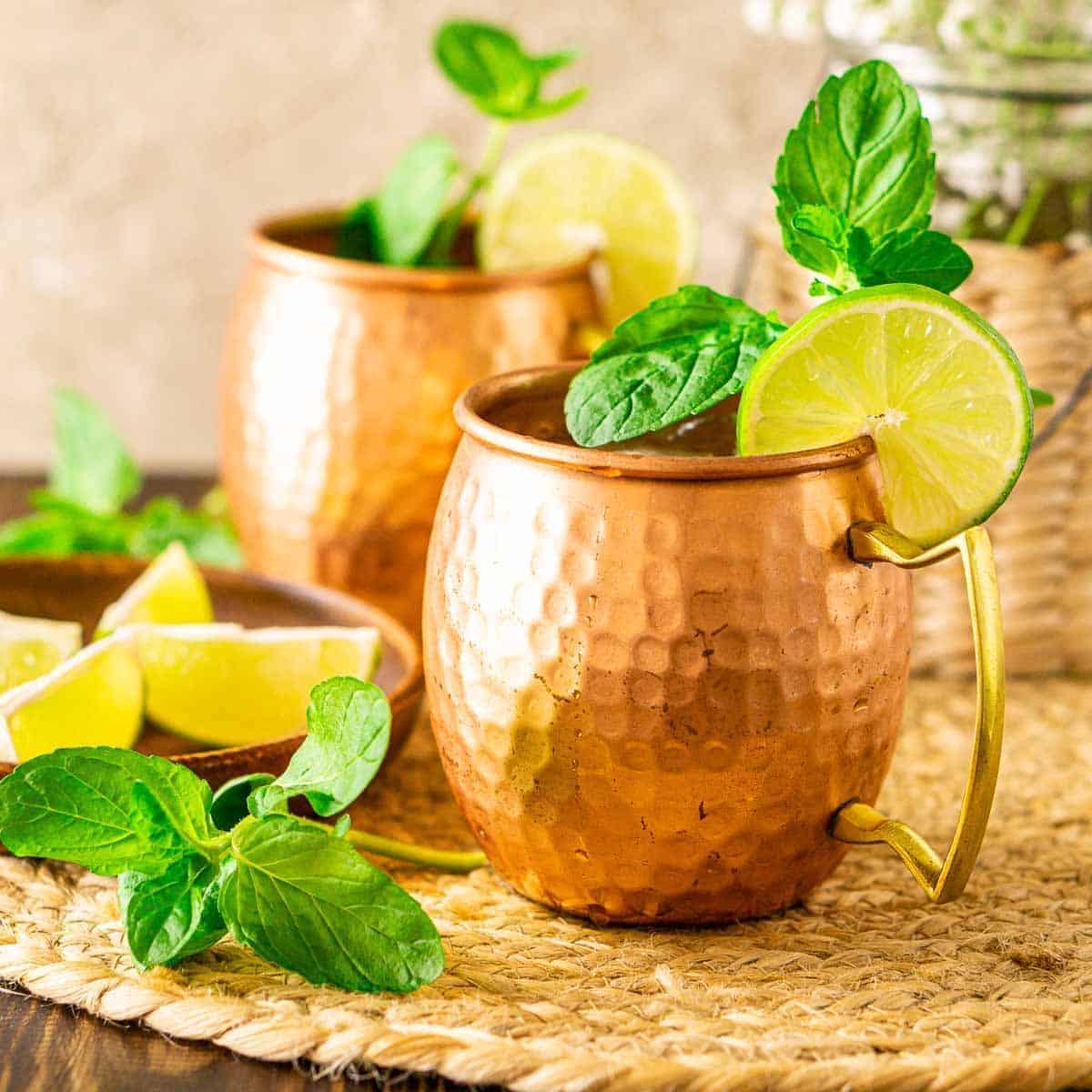 The Best Kentucky Mule (Bourbon Mule)