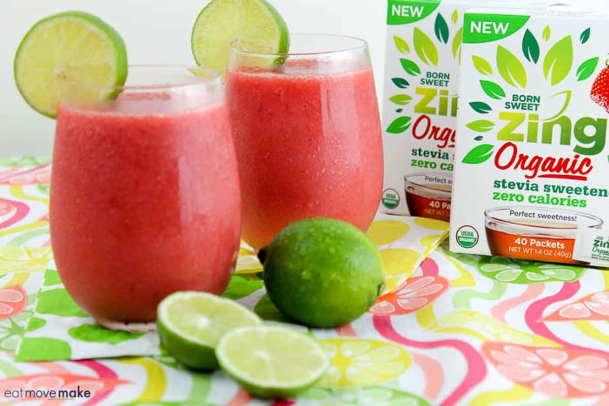 Strawberry Watermelon Lime Slush - Summer Slush Recipe!