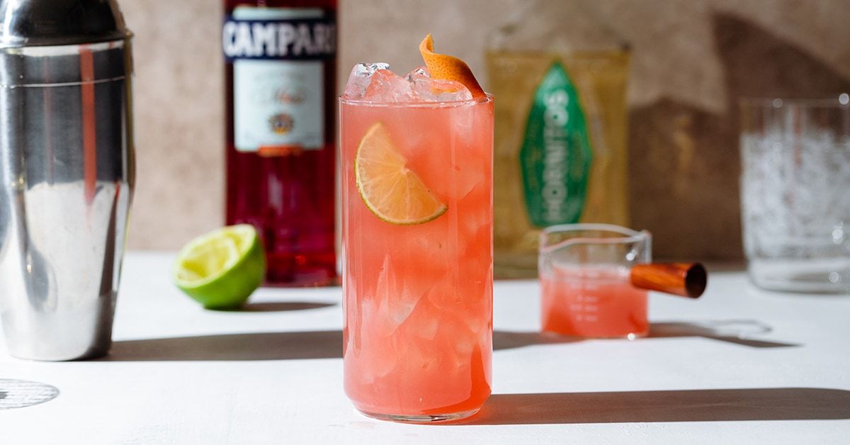 Tequila Campari Orange Blossom Cocktail