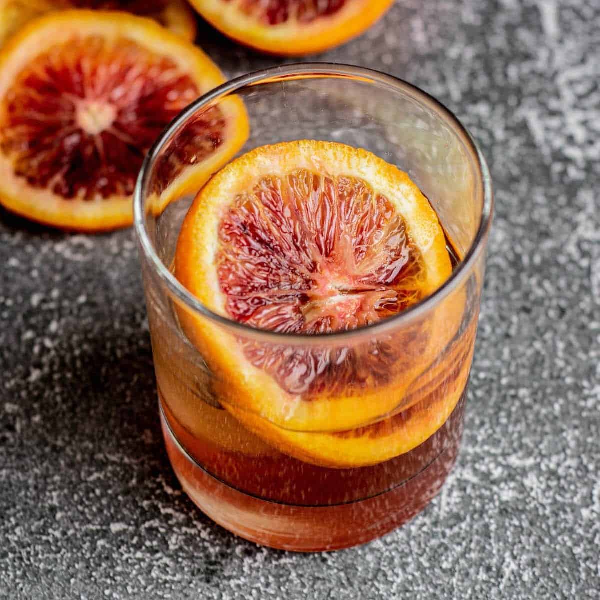 Blood Orange Old Fashioned