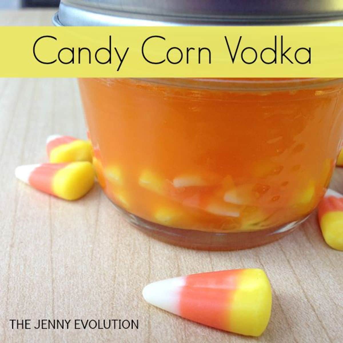 Candy Corn Vodka Recipe - Halloween Recipe | Mommy Evolution