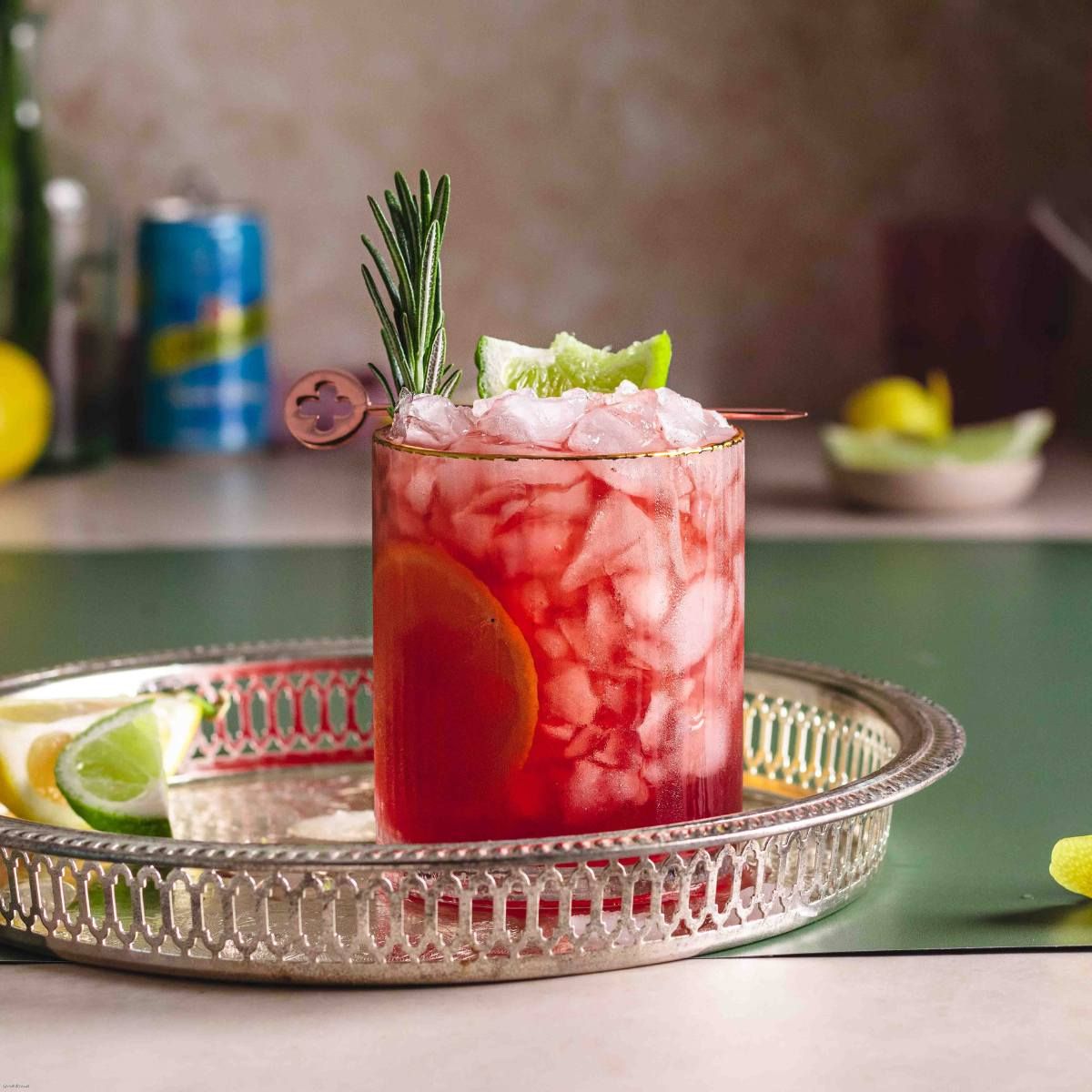 Pomegranate Mocktail - Sangria-Worldlytreat