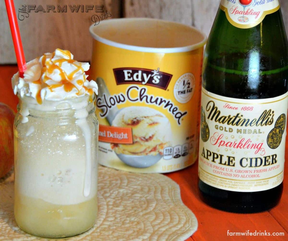 Apple Cider Floats