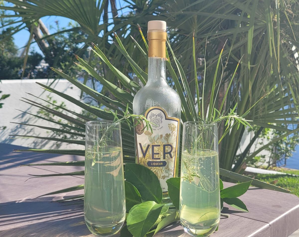 Reconstituted VERgin (Botanical Spritz Cocktail) - Cuss Kitchen