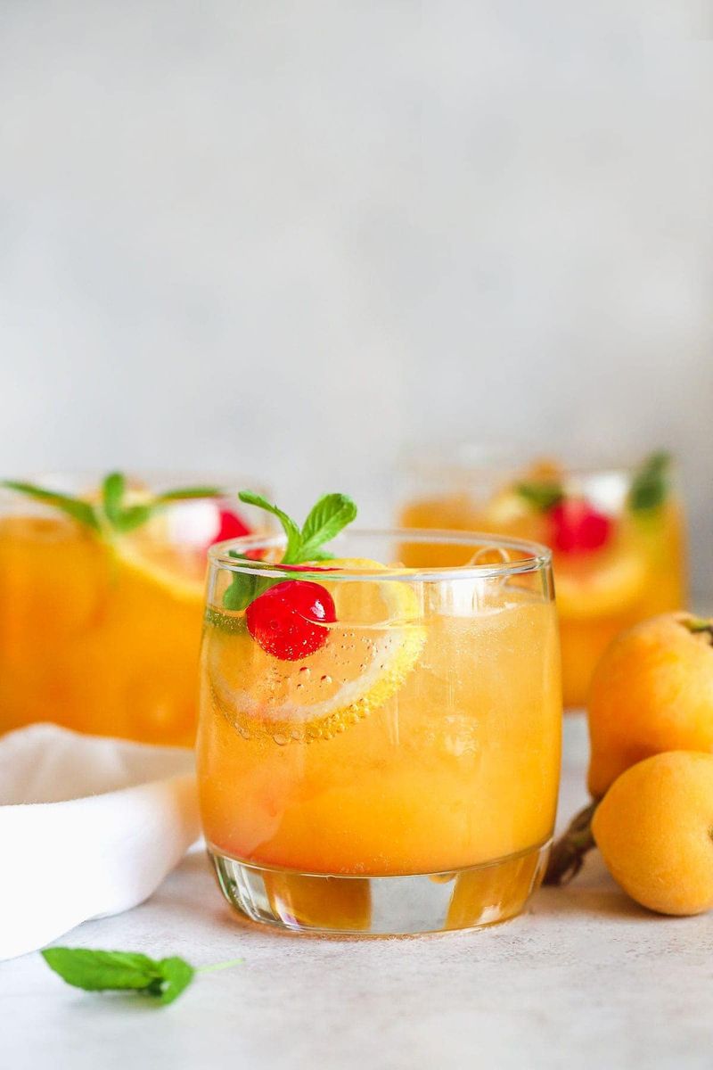 Loquat Vodka Cocktail