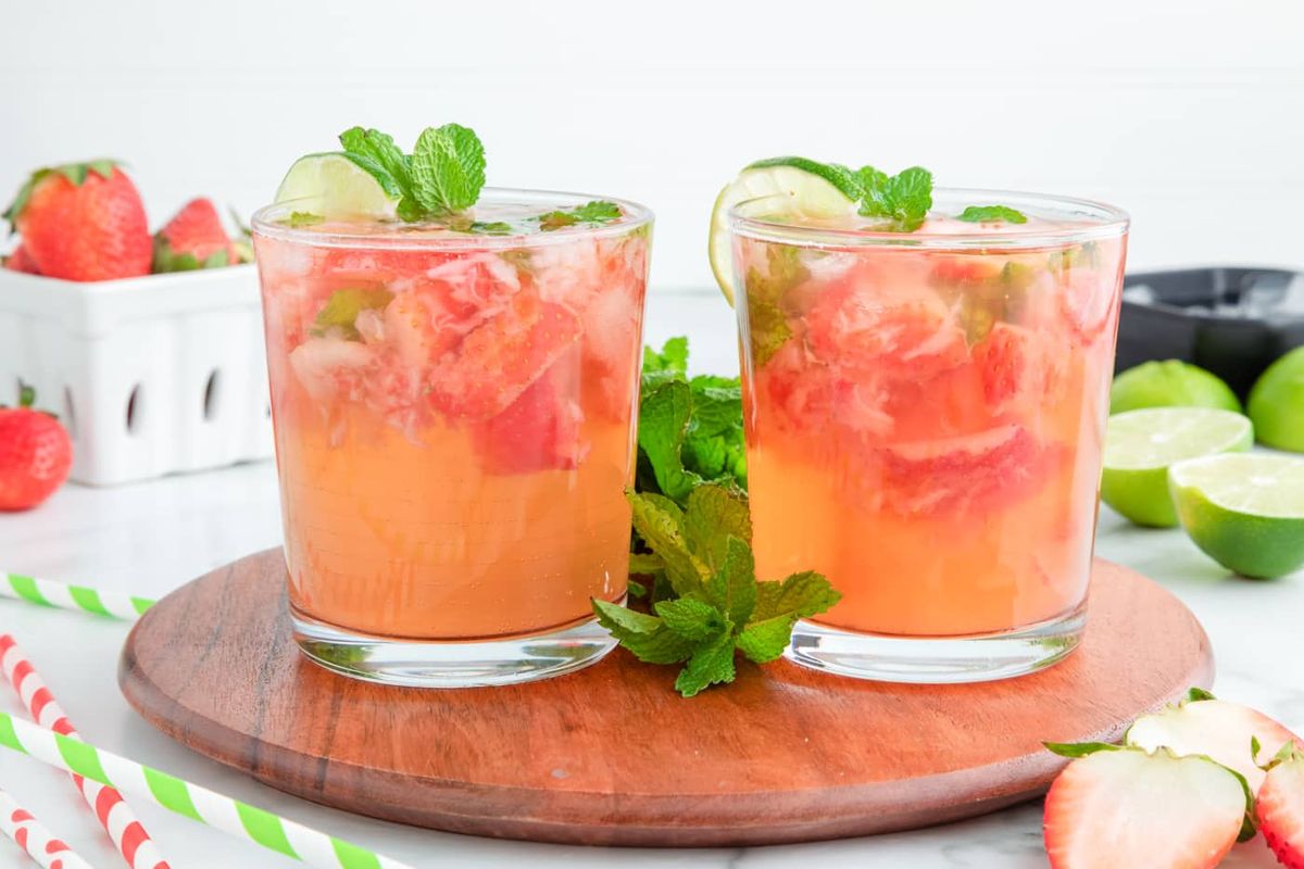 Strawberry Mocktail Recipe