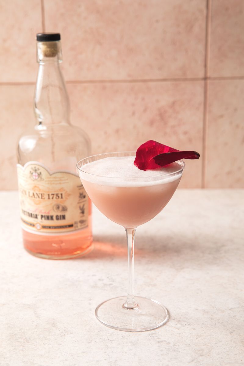 Pink Gin Fizz