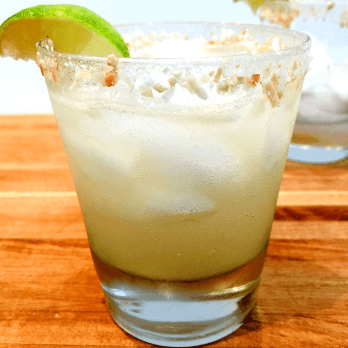 Coconut Lime Margarita | 1800 Coconut Tequila | EmilyFabulous